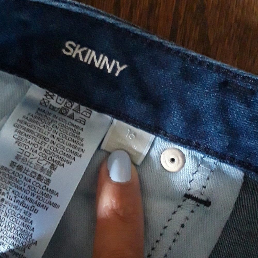 ☆SALE 5 for $25☆ skinny capri size 16 Jeans - Picture 4 of 4